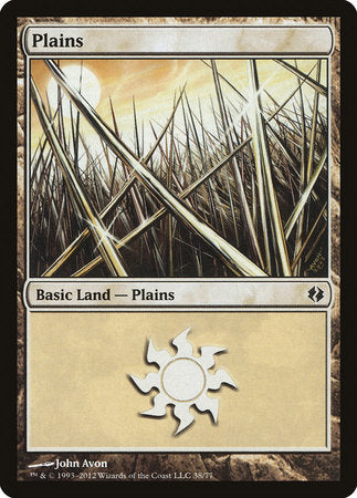 Plains (38) [Duel Decks: Venser vs. Koth]