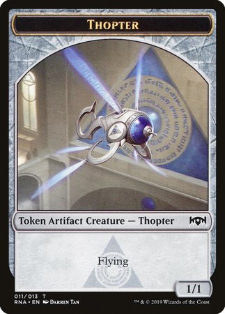 Thopter Token [Ravnica Allegiance Tokens]