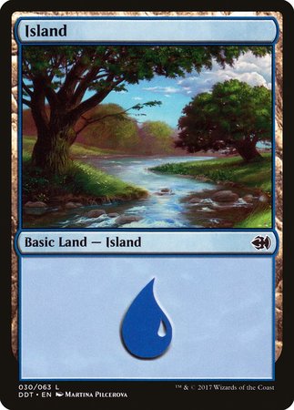 Island (30) [Duel Decks: Merfolk vs. Goblins]