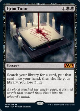 Grim Tutor [Core Set 2021]