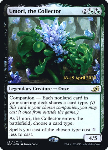 Umori, the Collector  [Ikoria: Lair of Behemoths Prerelease Promos]