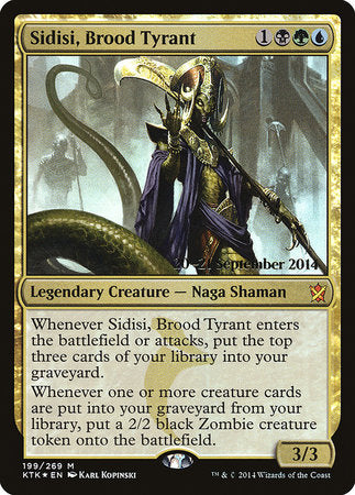 Sidisi, Brood Tyrant [Khans of Tarkir Promos]