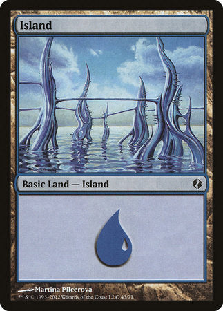 Island (43) [Duel Decks: Venser vs. Koth]