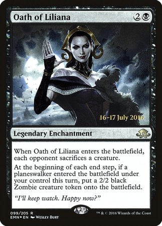 Oath of Liliana [Eldritch Moon Promos]