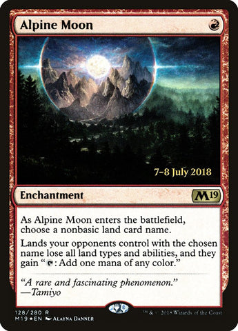 Alpine Moon  [Core Set 2019 Prerelease Promos]