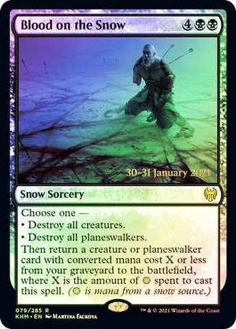 Blood on the Snow  [Kaldheim Prerelease Promos]