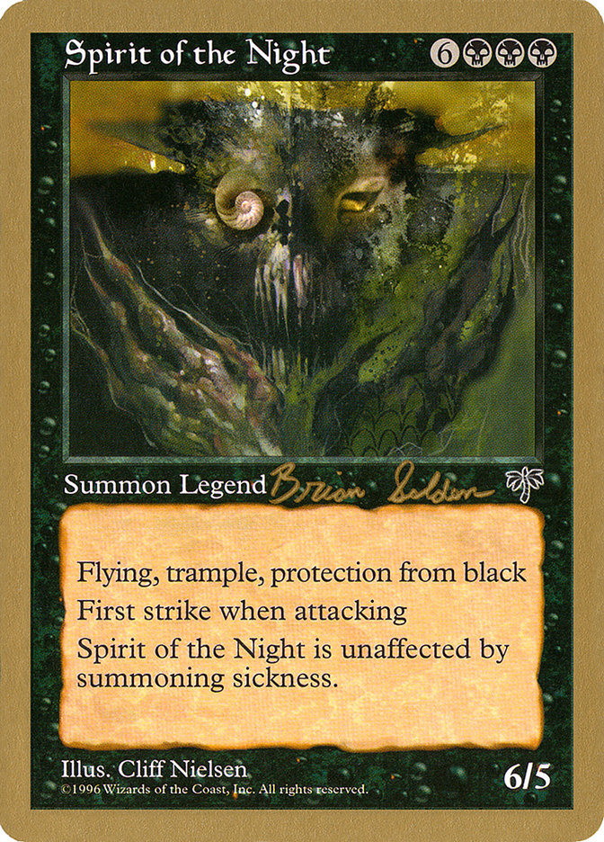 Spirit of the Night (Brian Selden) [World Championship Decks 1998]