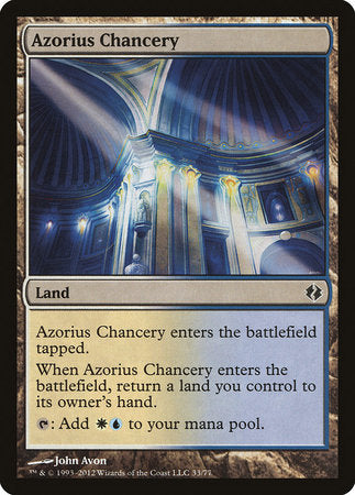 Azorius Chancery [Duel Decks: Venser vs. Koth]