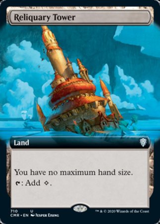 Reliquary Tower (Extended Art) [Commander Legends]