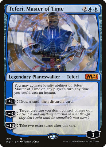 Teferi, Master of Time (Promo Pack) [Core Set 2021 Promos]