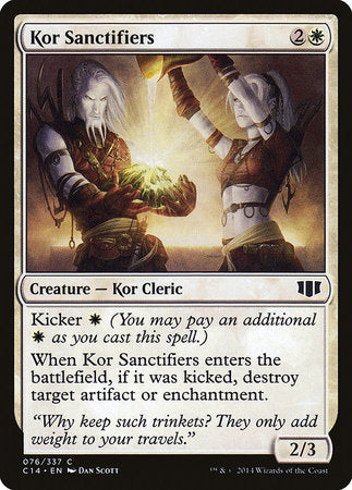 Kor Sanctifiers [Commander 2014]