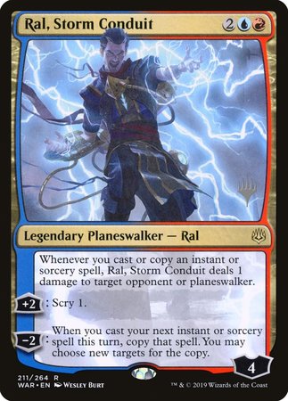 Ral, Storm Conduit [War of the Spark Promos]