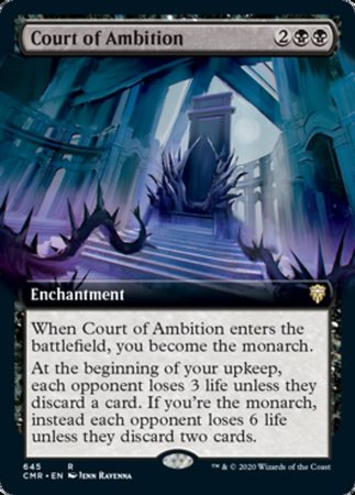 Court of Ambition (Extended Art) [Commander Legends]