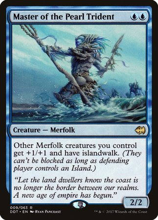 Master of the Pearl Trident [Duel Decks: Merfolk vs. Goblins]