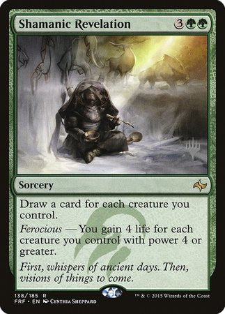 Shamanic Revelation [Fate Reforged Promos]