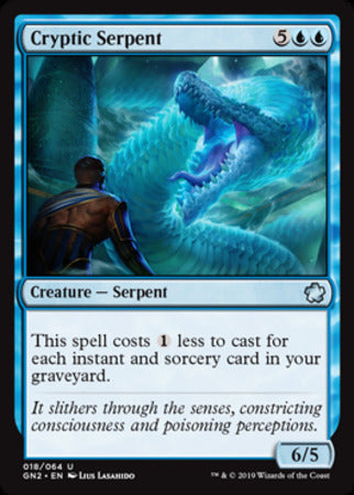 Cryptic Serpent [Game Night 2019]