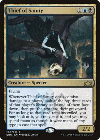 Thief of Sanity [Guilds of Ravnica Promos]