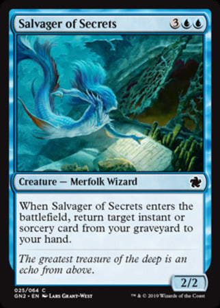 Salvager of Secrets [Game Night 2019]