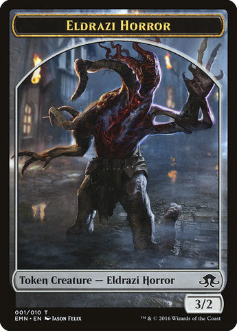 Eldrazi Horror [Eldritch Moon Tokens]