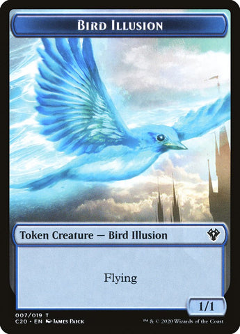 Bird Illusion Token [Commander 2020]