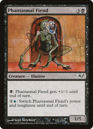 Phantasmal Fiend [Coldsnap Theme Decks]