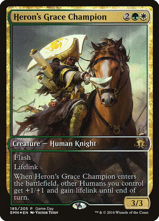 Heron's Grace Champion [Eldritch Moon Promos]