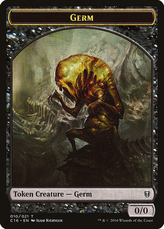 Germ // Spirit (White) Double-sided Token [Commander 2016 Tokens]