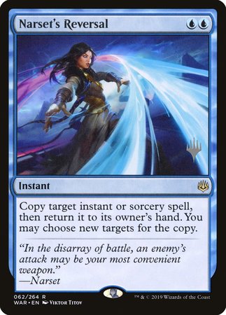 Narset's Reversal [War of the Spark Promos]