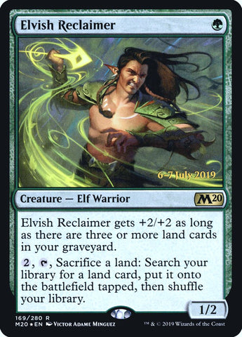 Elvish Reclaimer  [Core Set 2020 Prerelease Promos]