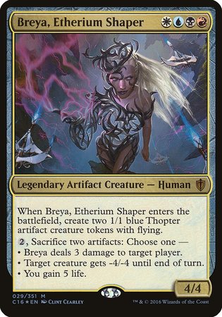 Breya, Etherium Shaper (Commander 2016) [Commander 2016 Oversized]