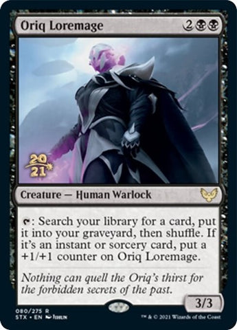 Oriq Loremage  [Strixhaven: School of Mages Prerelease Promos]