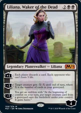 Liliana, Waker of the Dead [Core Set 2021]