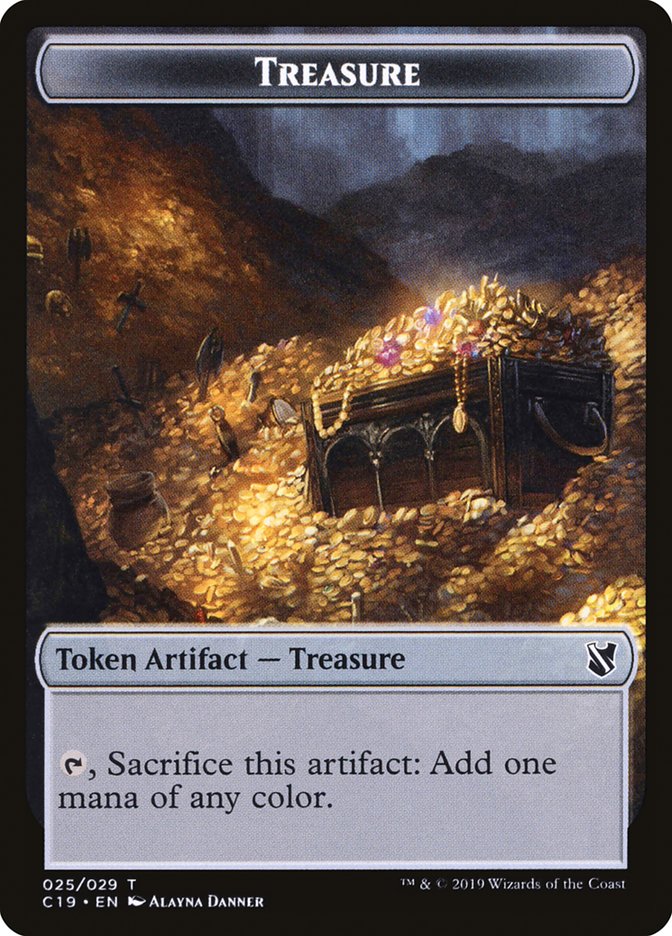 Treasure [Commander 2019 Tokens]