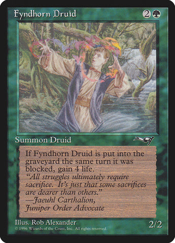 Fyndhorn Druid (Flame Circle) [Alliances]