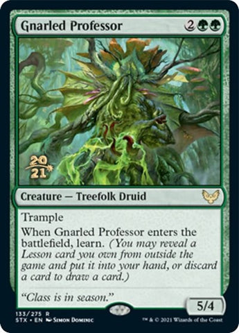 Gnarled Professor [Strixhaven: School of Mages Prerelease Promos]