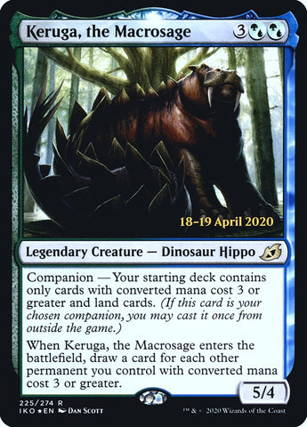 Keruga, the Macrosage  [Ikoria: Lair of Behemoths Prerelease Promos]