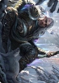 Jorn, God of Winter Art Card [Kaldheim: Art Series]